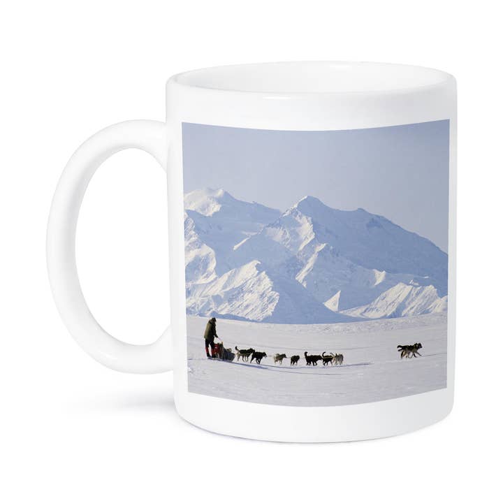 3dRose - Vente Tasse à café - 3dRose, Chiens de traîneau, Mt McKinley, Denali, Alaska, États-Unis - US02 GRE0133 - Gerry Reynolds, Tasse8