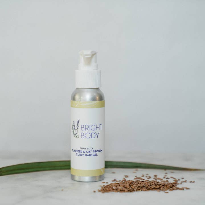 Bright Body - Wholesale Hair Styling Gel/Mousse - Flaxseed & Oat Protein Curly Hair Gel | Nontoxic Curl Gel