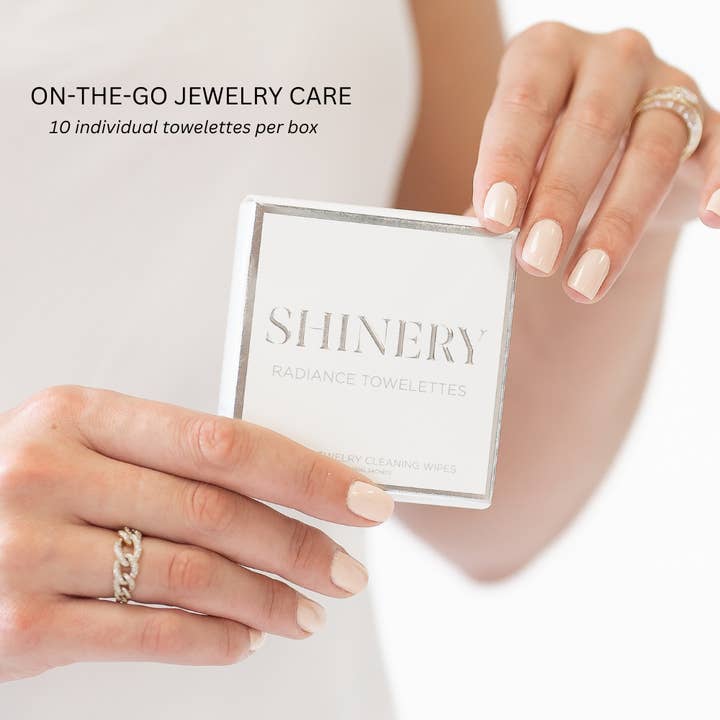 Shinery - Wholesale Jewelry Cleaner - Radiance Towelettes - Luxury Jewelry Wipes1