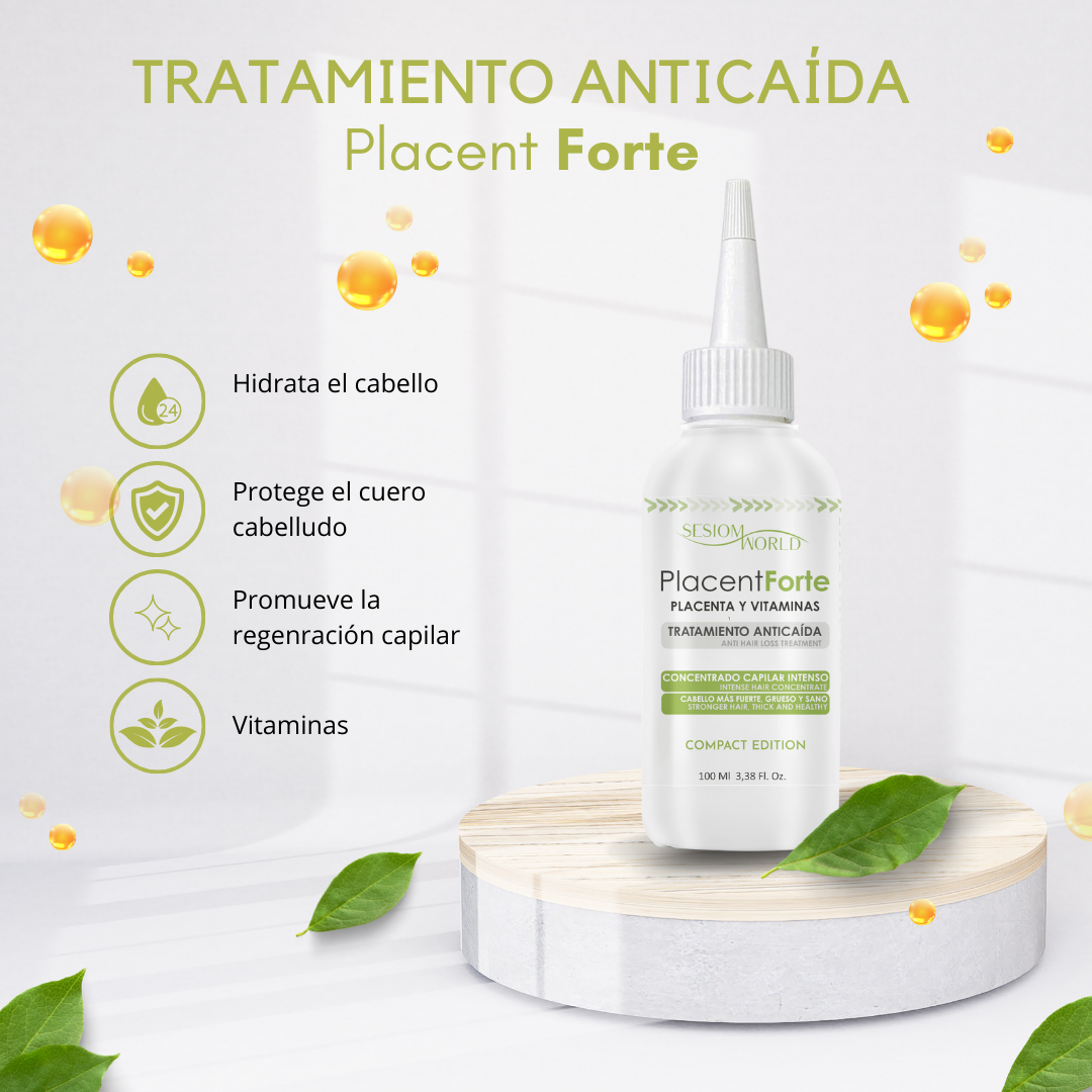 sesioMWorld - M·O·I Professional - Wholesale Hair Serum - PLACENT FORTE compact edition anti-hair loss serum | espe3