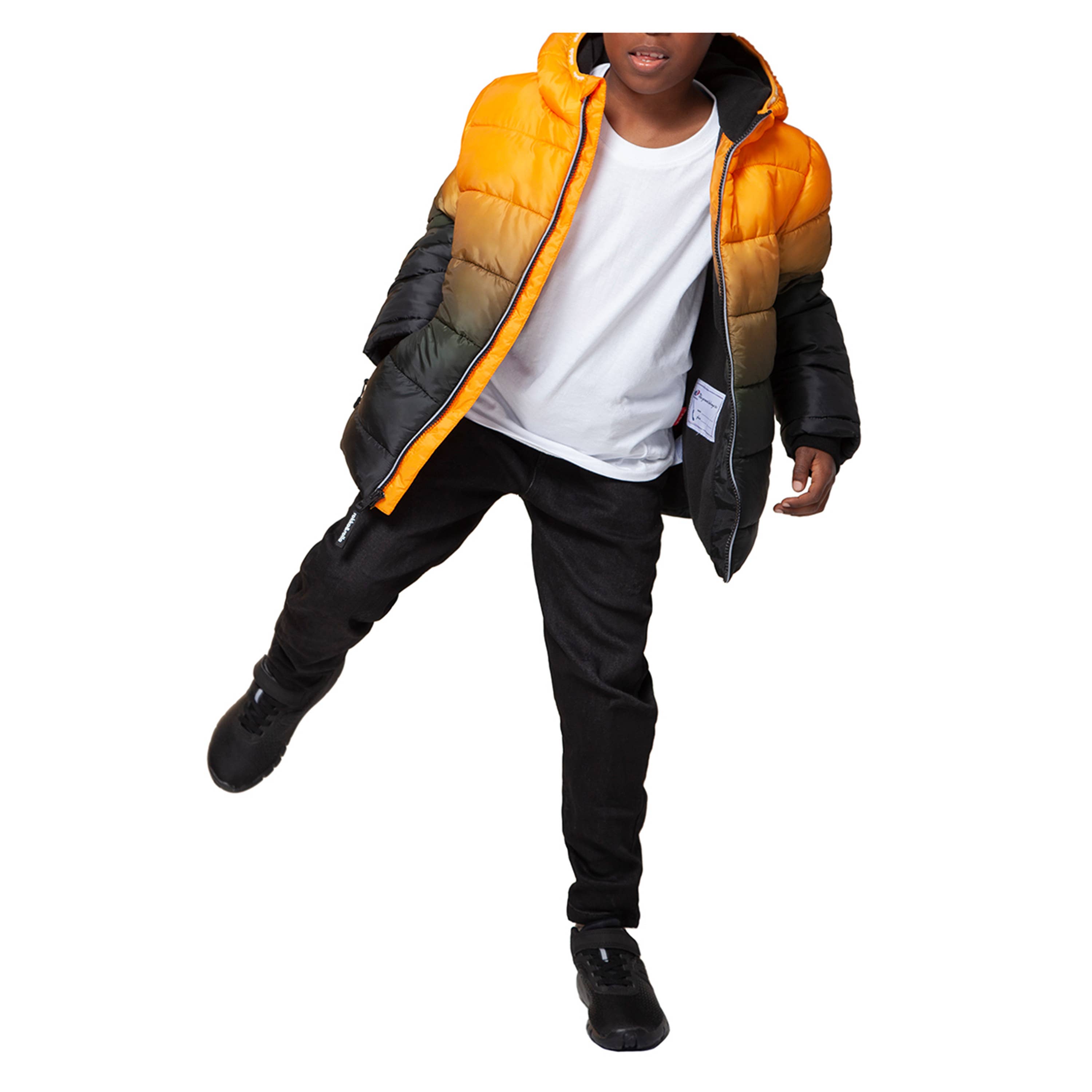 Rokka & Rolla - Wholesale Puffer Jacket - Kids - Boys' Heavy Winter Puffer Coat Bubble Jacket37