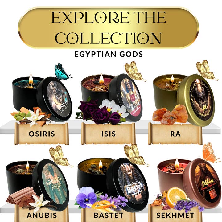 The Goddess of Flame - Wholesale Travel candles - Anubis Magic Candle4