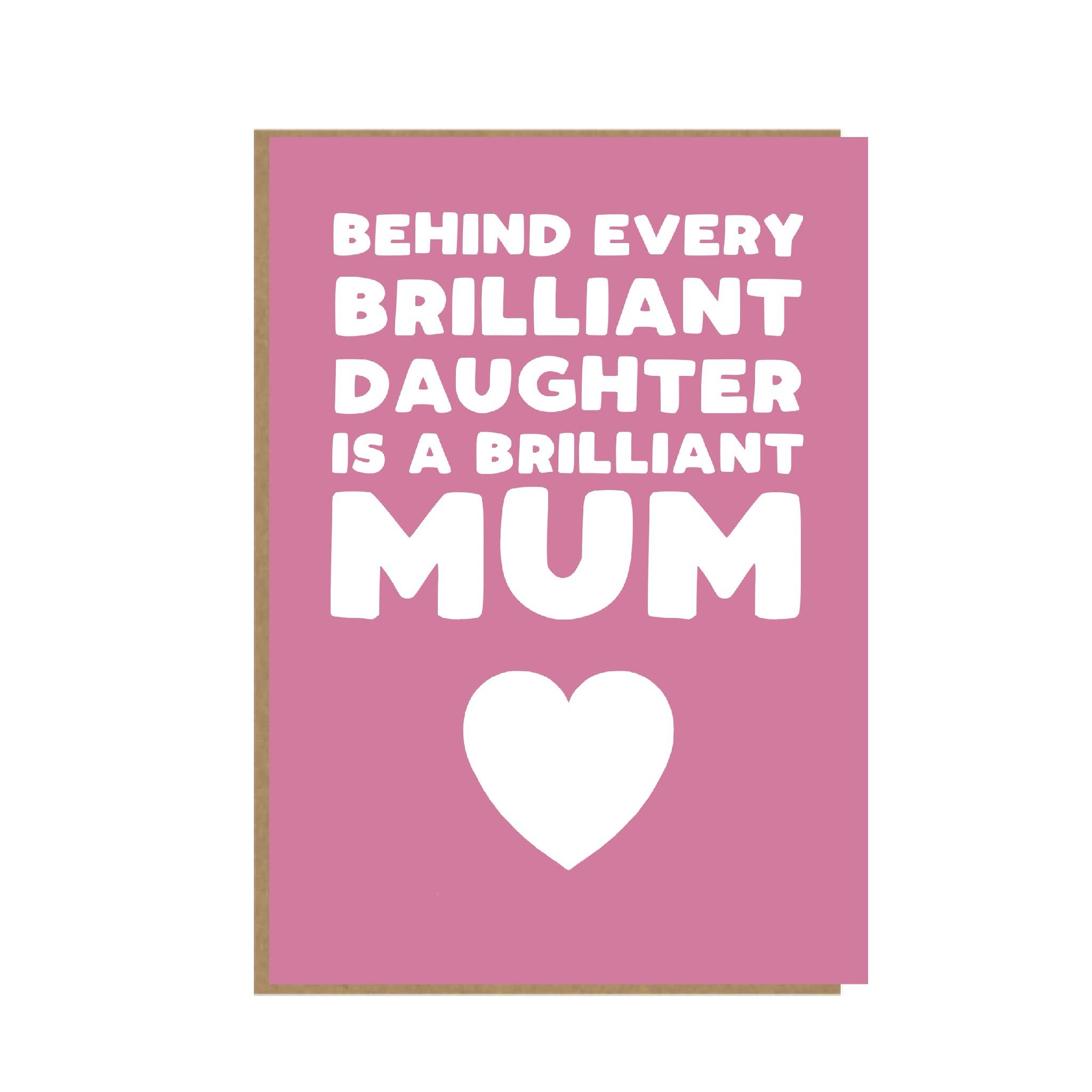 Pickled Prints - Wholesale Birthday Card - Mum Daughter - Funny Birthday Card - 5x7" 0