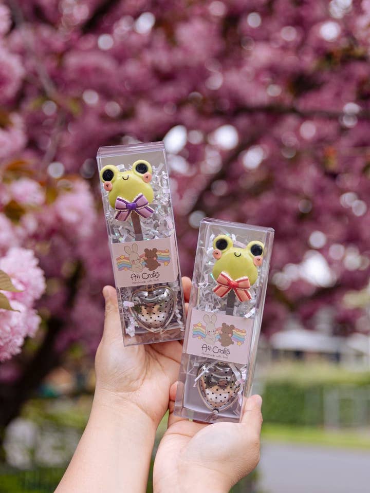 Froggie Spoon teinfuser for engroshandel hos Aii Crafts