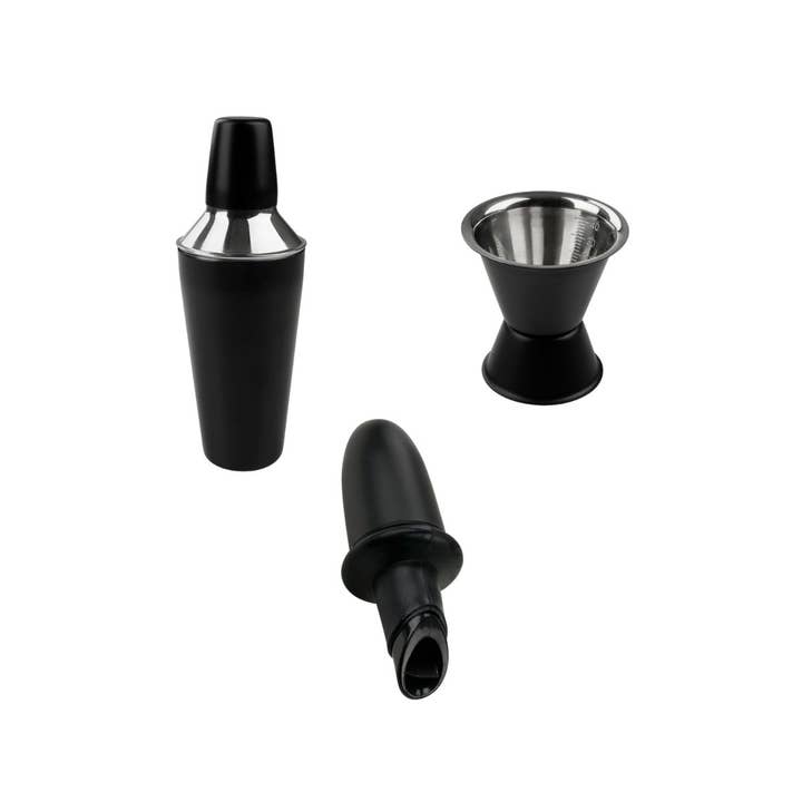 Spectre cocktail accessories set of 3 for wholesale by Fackelmann