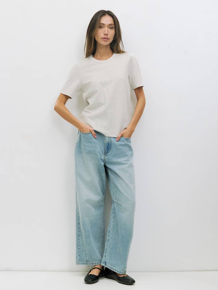 The Anita Top | Soft Short Sleeve T-Shirt for wholesale by MOD REF