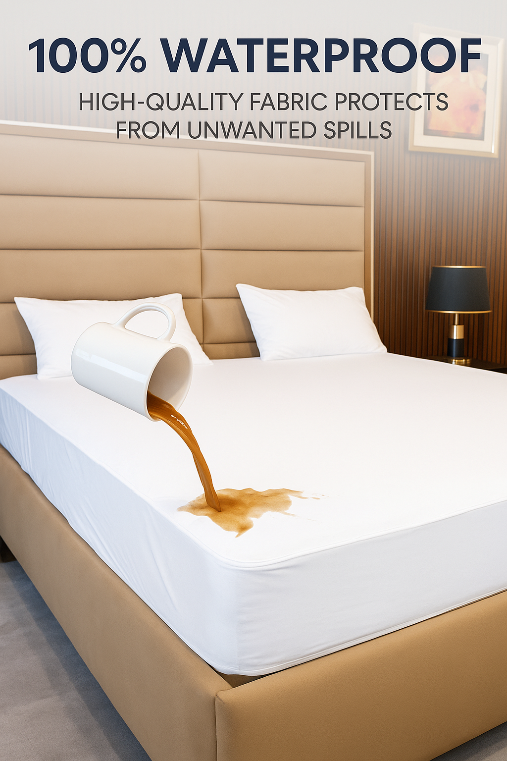 Orimono Elegance - Wholesale Mattress Pad/Protector - Luxury Waterproof Mattress Encasement – Retail Ready1