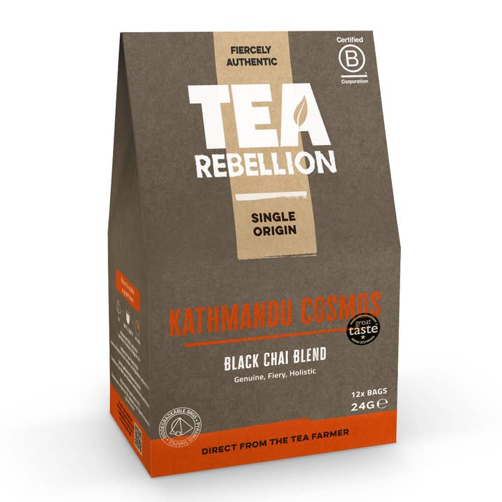 Kathmandu Cosmos - Chai Tea | Nepal | Bio Pyramids- NEW for wholesale by Tea Rebellion