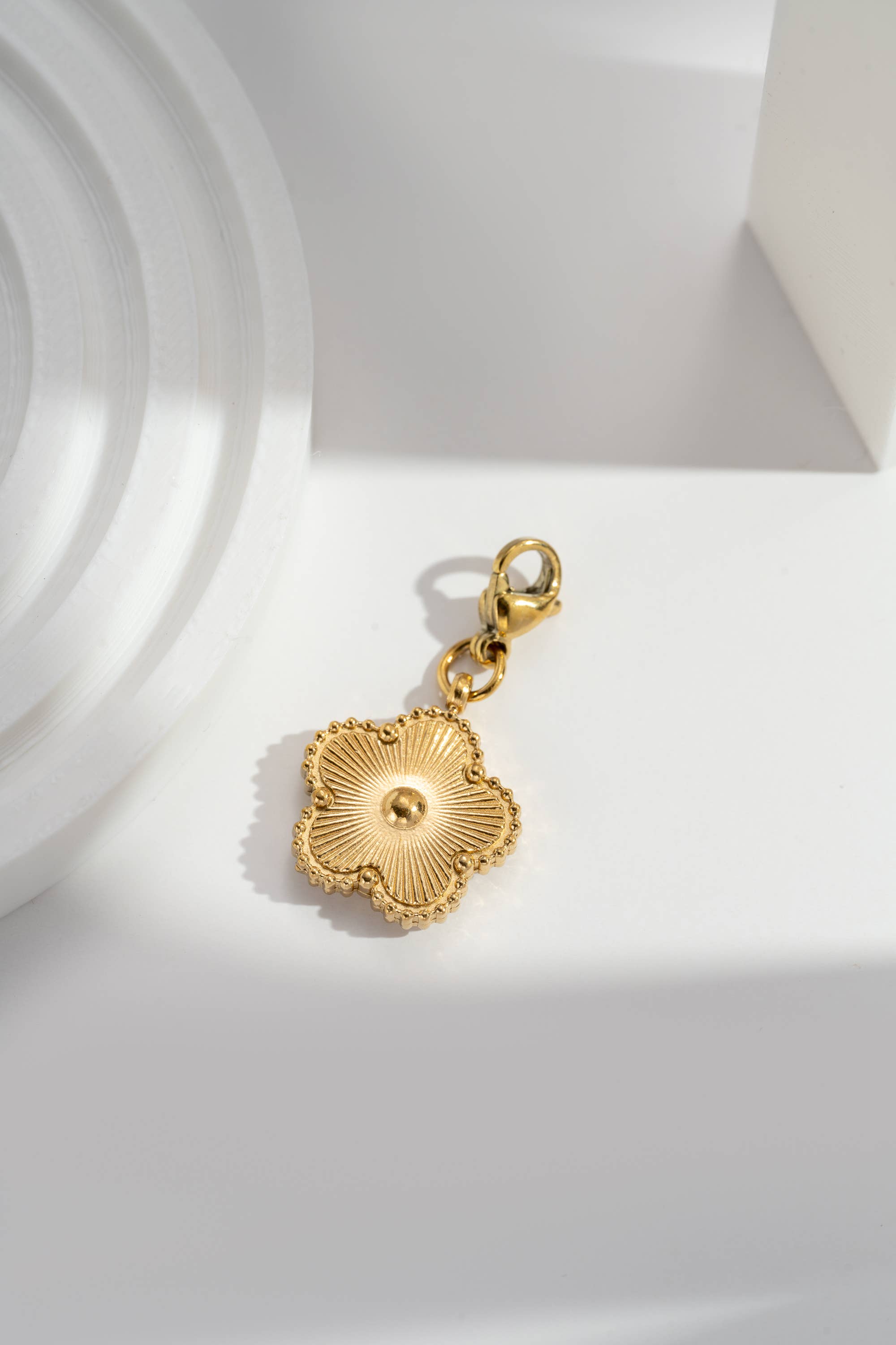 COSMOS - Wholesale Individual Charm/Pendant - Set of 11 gold pendants Assorted Charms in stainless steel10