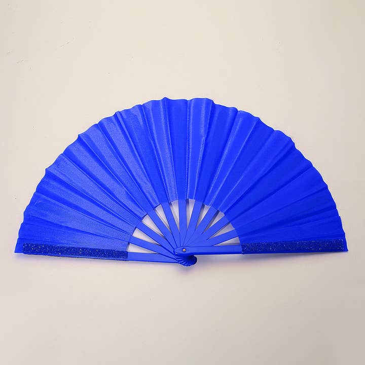 Sensibling Corp. - Wholesale Handheld Folding Fan - Bling Studded Folding Line Dance Hand Fan16