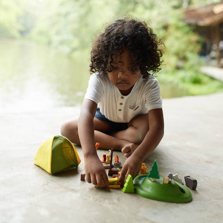 PlanToys - Wholesale Toy Set - Kids - Camping Set2