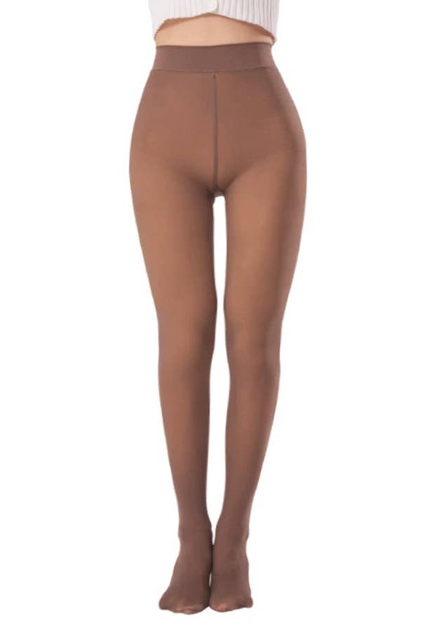 Color 5 - Wholesale Tights - Women's - Winter warm fleece tights  hosiery with sculpting butt tight1