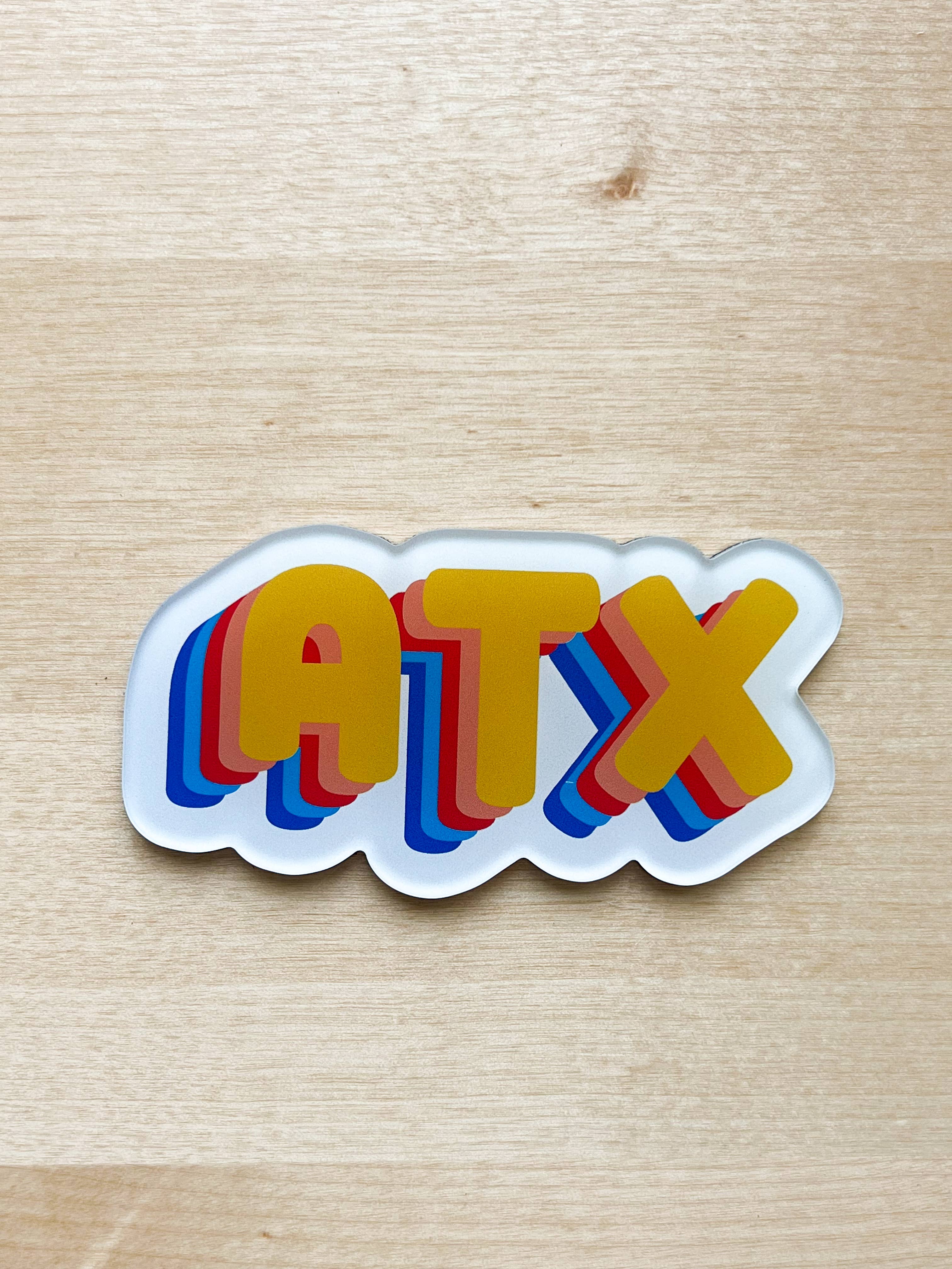 The Sticker Box | Texas Inspired Stickers & Magnets – Íman por atacado – Íman de Acrílico de Austin, Texas – Favorito da Loja de Souvenirs & Presentes12