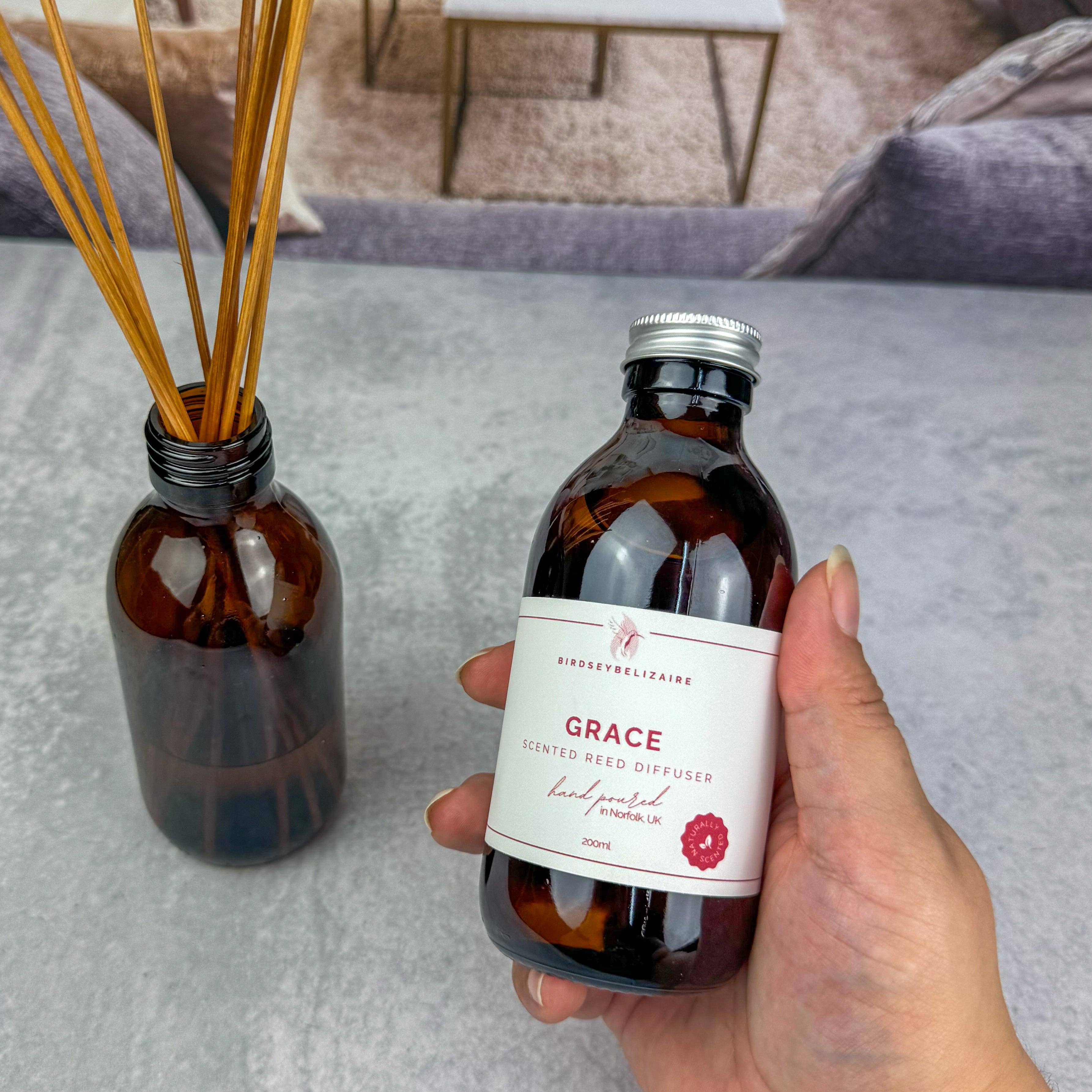 BirdseyBelizaire - Wholesale Reed Diffuser - Grace - Essentials Reed Diffuser1