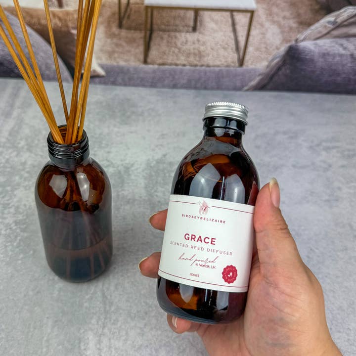 BirdseyBelizaire - Wholesale Reed Diffuser - Grace - Essentials Reed Diffuser1