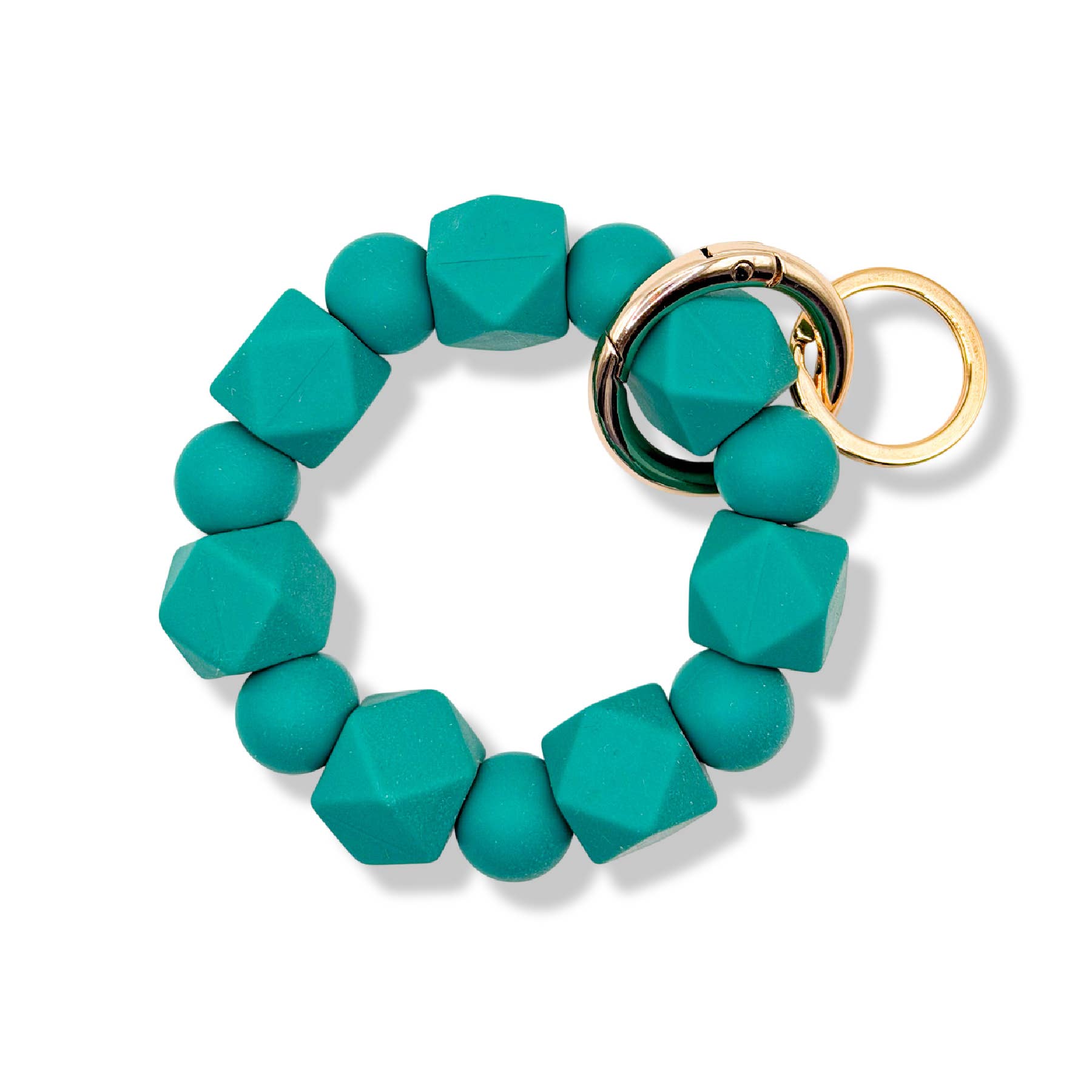 Cleary Lane – wholesale Keychain – Women's – Beaded Wristlet Keychain Hexagon Silicone15