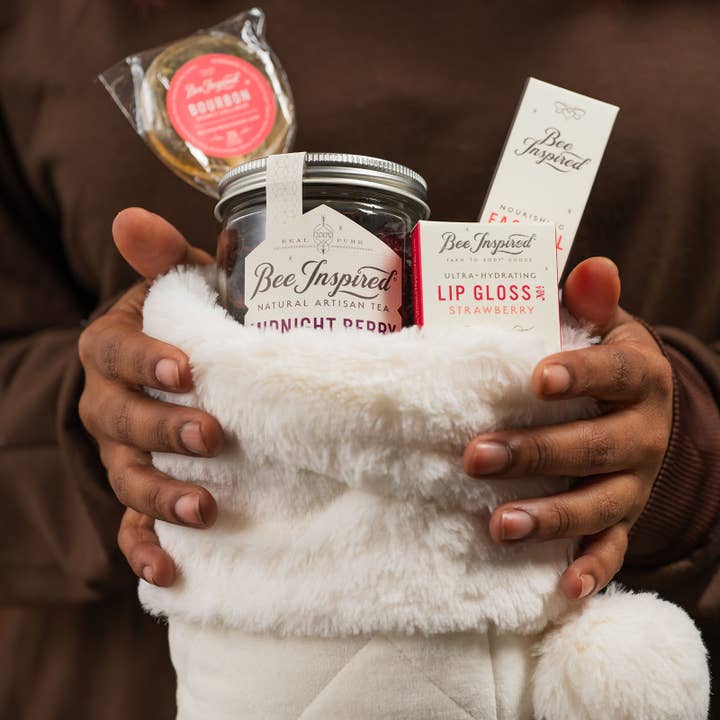 Bee Inspired - Wholesale Lip Gloss - Strawberry Lip Gloss | Ultra-Hydrating Botanicals & Beeswax1