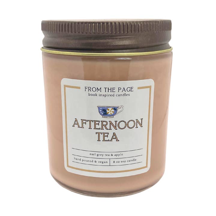 Afternoon Tea - Soy Candle for wholesale by From the Page