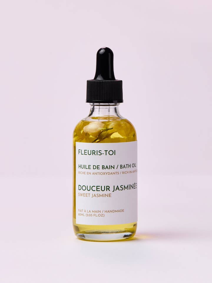 Sweet Jasmine Bath Oil for wholesale by FLEURIS-TOI