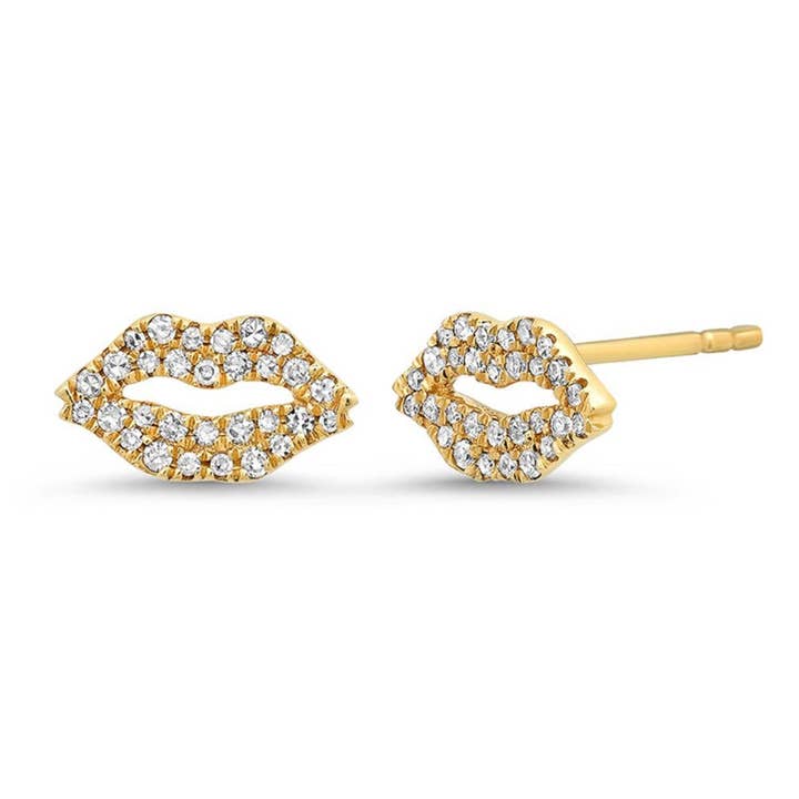 Pop Sugar Lip Stud Earrings for wholesale by Benny Loves Stella