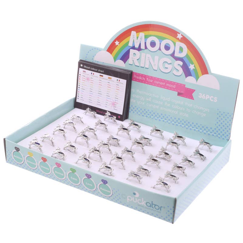 Puckator EU - Wholesale Classic Toy - Kids - Unicorn Mood Ring4