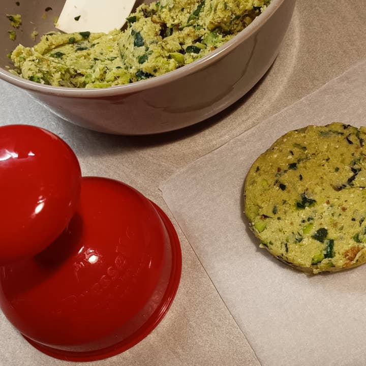 Rigamonti Pietro & Figli srl – Großhandel Küchengerät – Art. 170 LA PRESSELLA Hamburgerpresse - ROT12