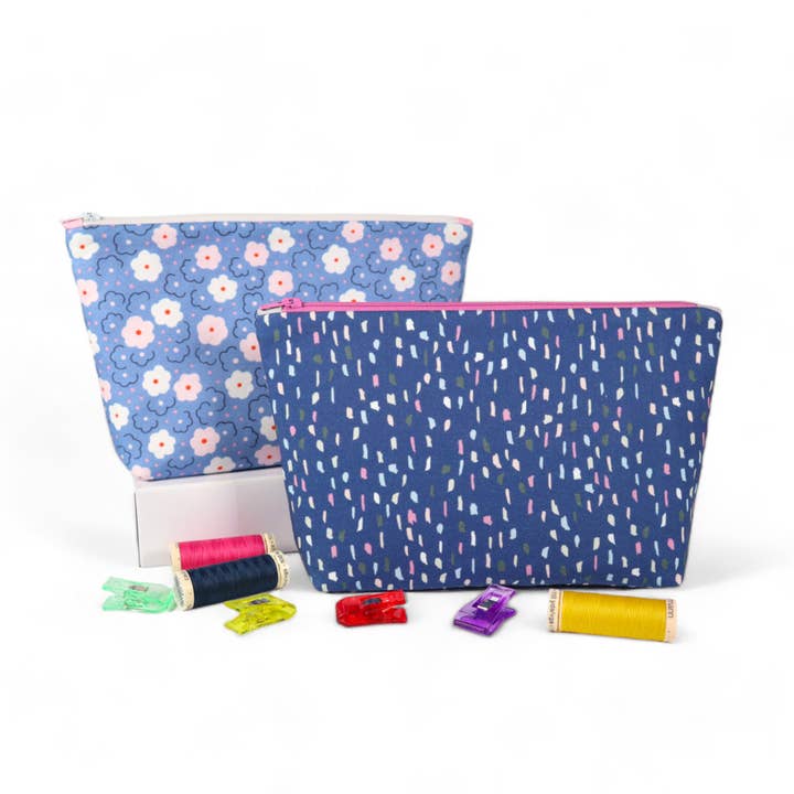 Crosscut Sewing Co. - Wholesale Craft Sewing Kit - Zipper Pouch Sewing Kit - Sewing Project Kit with Fabric for Beginners41