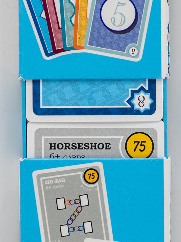 Linx Card Game, display of 12 for wholesale by Enginuity Games