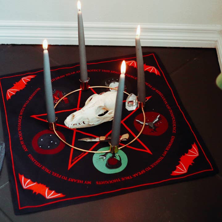 Lady Moon Co.® - Wholesale Bandana - Women's - Altar Cloth Bandana: Lilith9