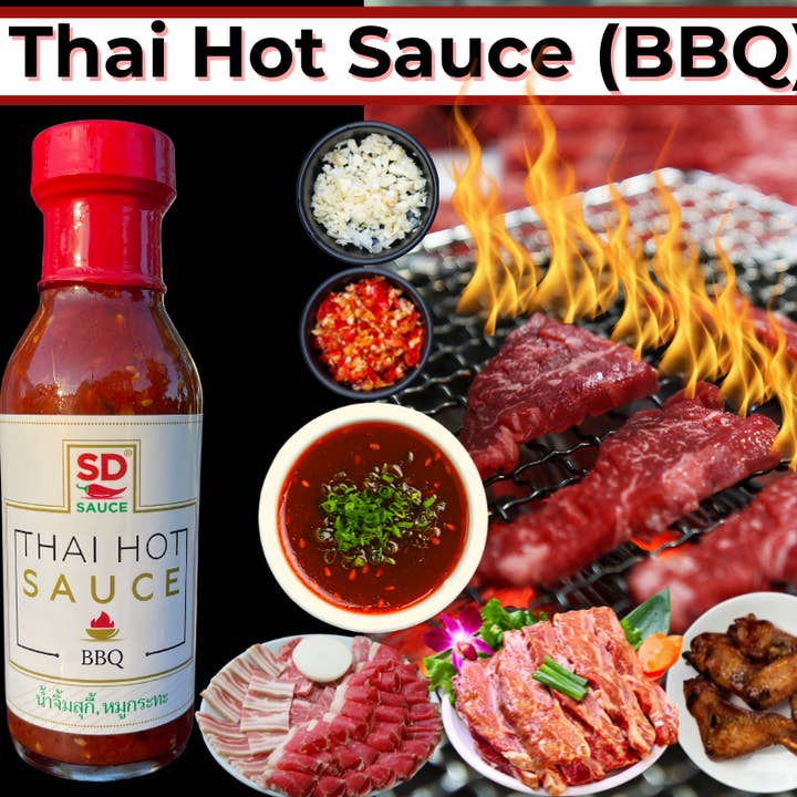 Super Delicious LLC – Engroshandel Hot sauce – Thai varm sauce (BBQ)1