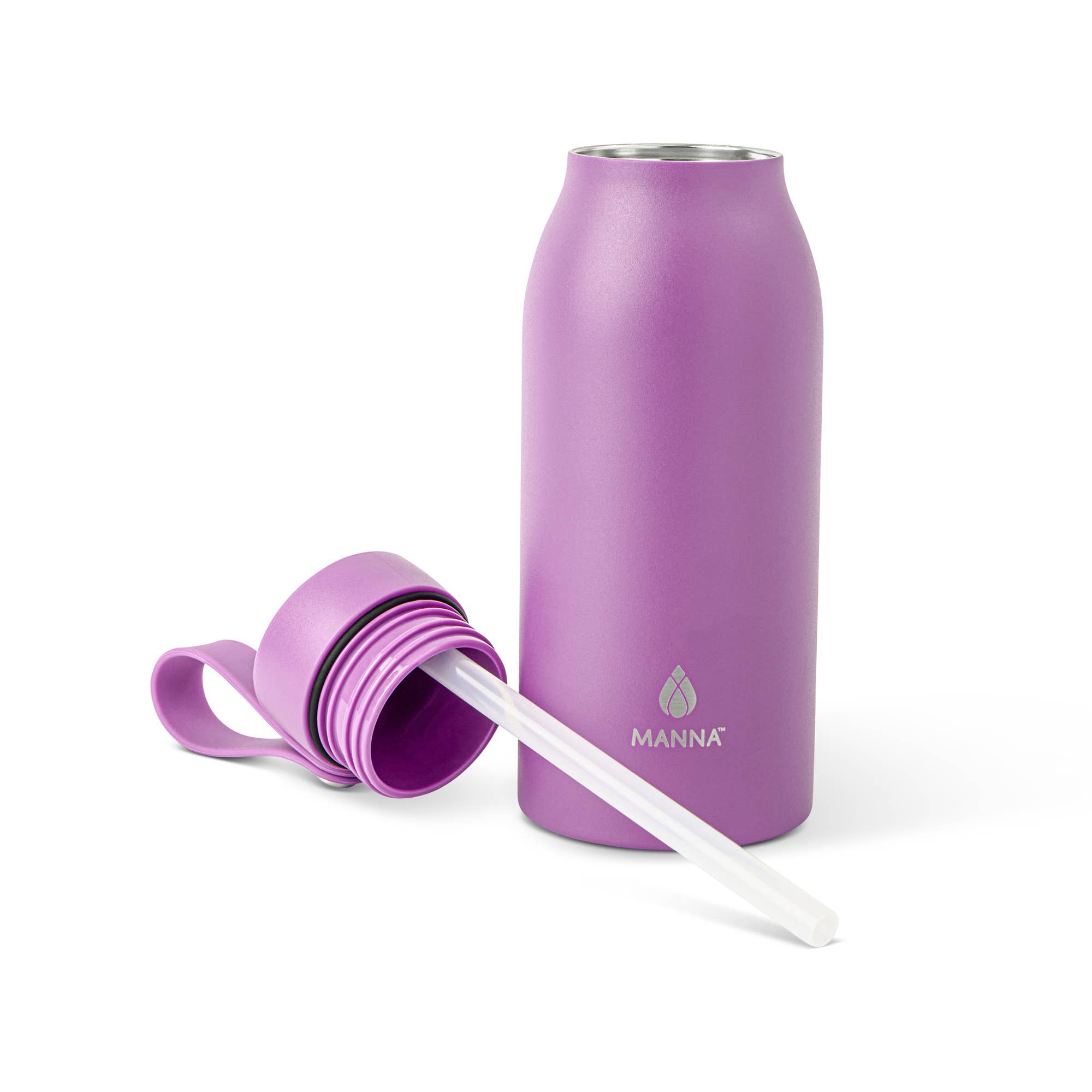 Core Home - Wholesale Water Bottle - 12oz Modern Flip Water Bottle – Powder VBP1