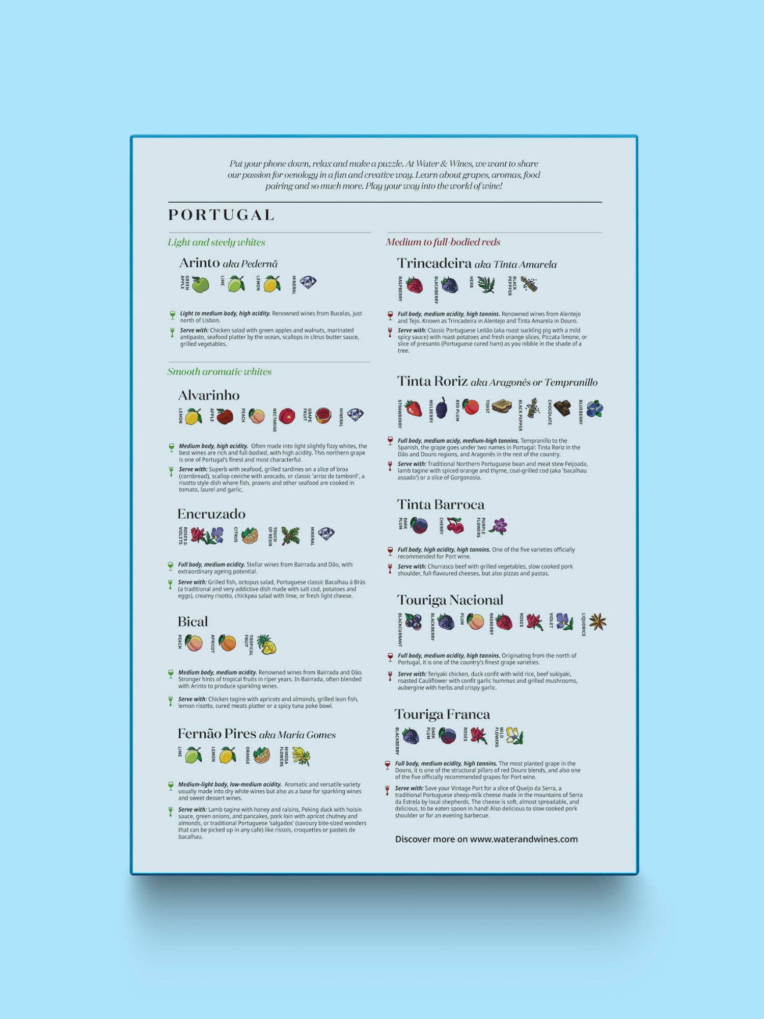 Water & Wines - Venta al por mayor Puzle - Adultos - Puzzle de vino - Portugal6