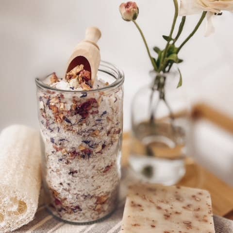 Nectar Republic - Wholesale Bath soak/milk - Wildflowers : Large Bath Soak ( bath salts )1