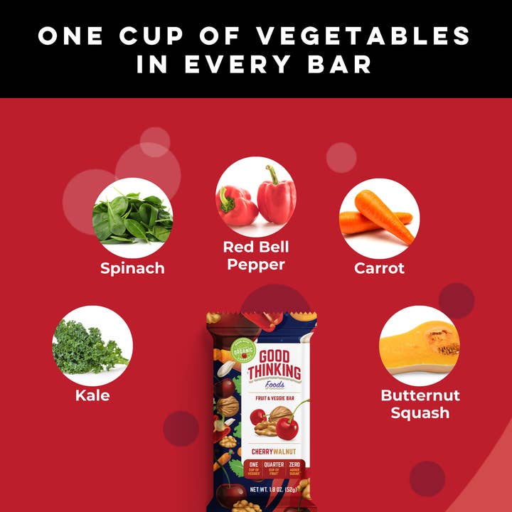 Good Thinking Foods – wholesale Snacksbar – Körsbär Valnöt (Låda med 12) GROSSIST4