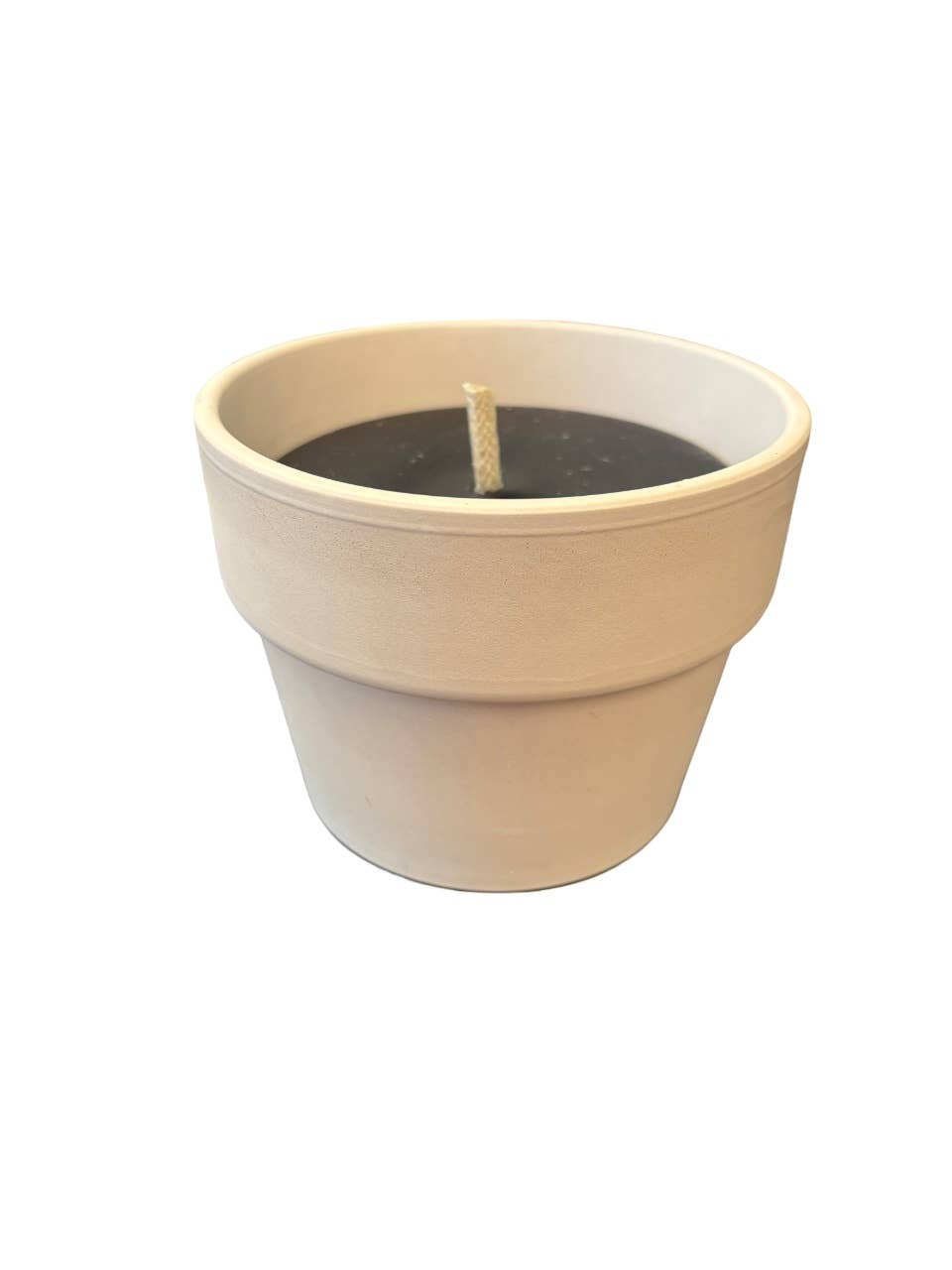 BIDKhome - Wholesale Jar/Filled Candle - Terracotta White Candle H 3.94" & Dia 3.15"0