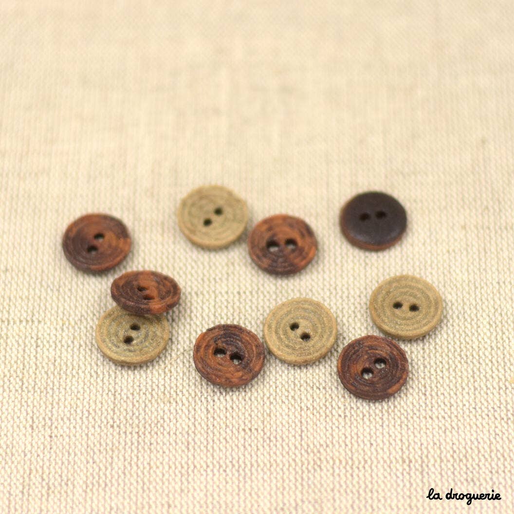 LA DROGUERIE - Vente Bouton à coudre/bouton-pression - Bouton Hoggar 15 mm1