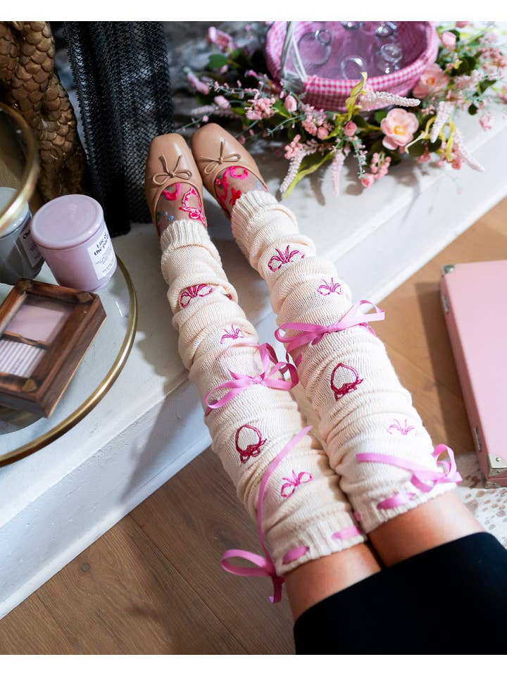 Sock Candy - Wholesale Legwarmers - Women's - Balletcore Ribbon Legwarmers
