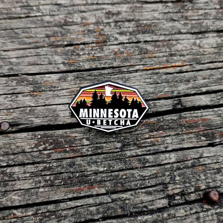 Art Factory LLC - Wholesale Lapel Pin/Button - Minnesota U Betcha soft enamel pin