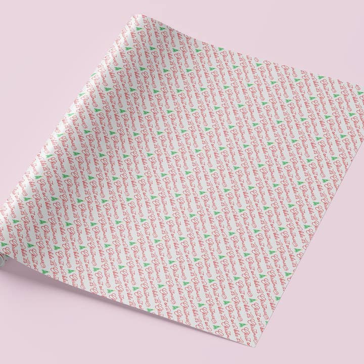 Sweary Card Lady - Wholesale Flat Wrap - Christ on a Bike It’s Christmas Gift Wrap - Flat Sheet4