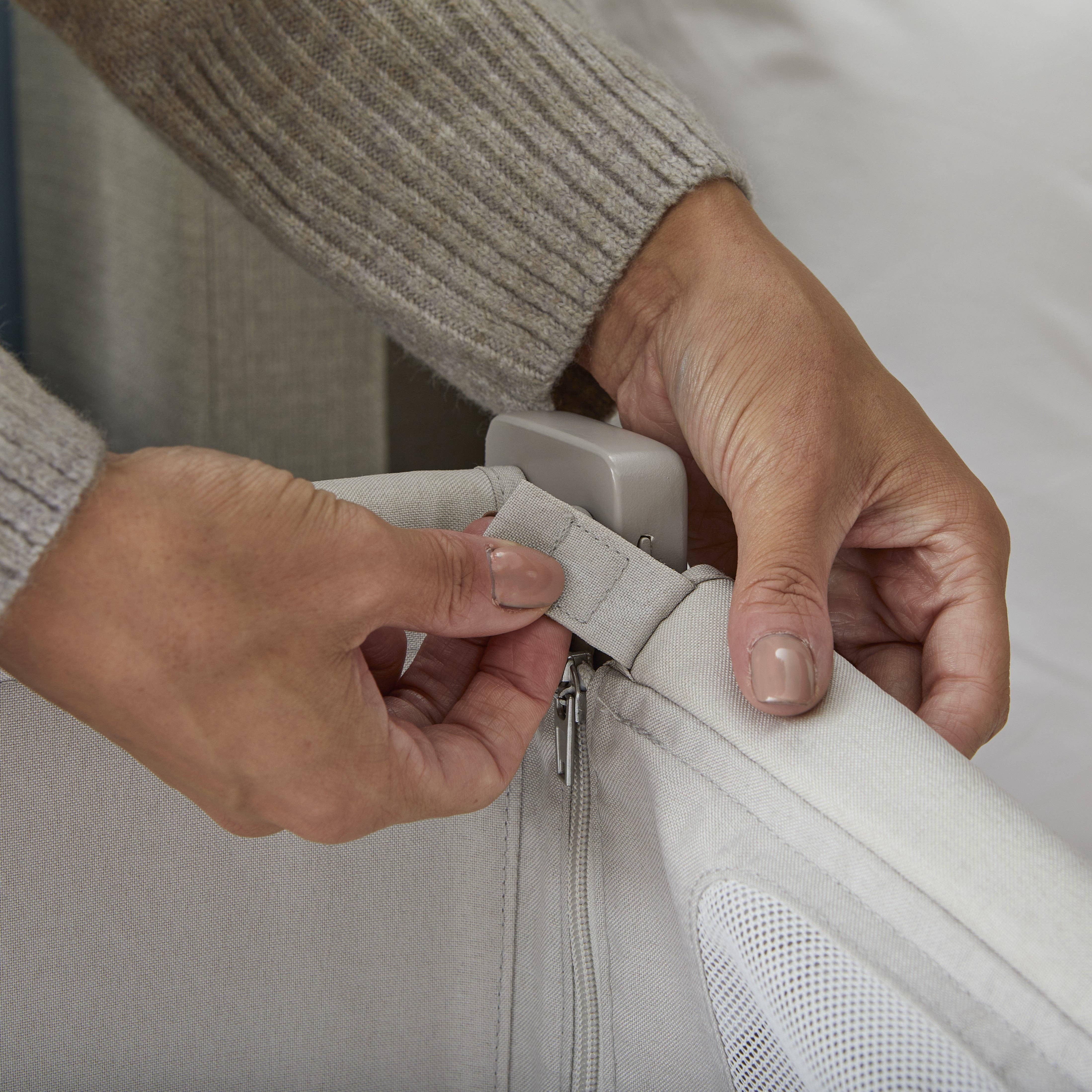 Nattou & Shnuggle by M4A - Vente Lit – enfant et bébé - Berceau de Chevet Shnuggle Air Lite | Berceau pour Nourrisson | Lit Bébé Réglable en Hauteur avec Matelas10