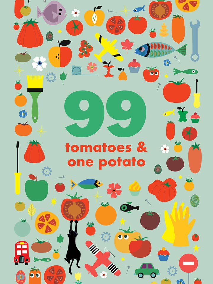 99 tomates et une pomme de terre : un cherche-et-trouve pour les curieux pour la vente par Abrams