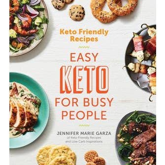 HarperCollins - Wholesale Cookbook - Keto Friendly Recipes: Easy Keto for Busy People: Jennifer