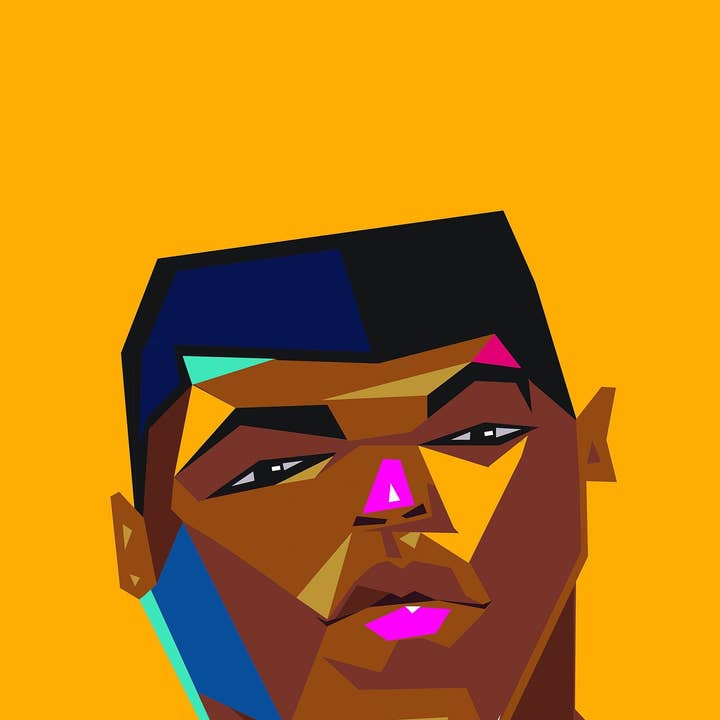 Muhammad Ali Print for wholesale by Quincy Ray