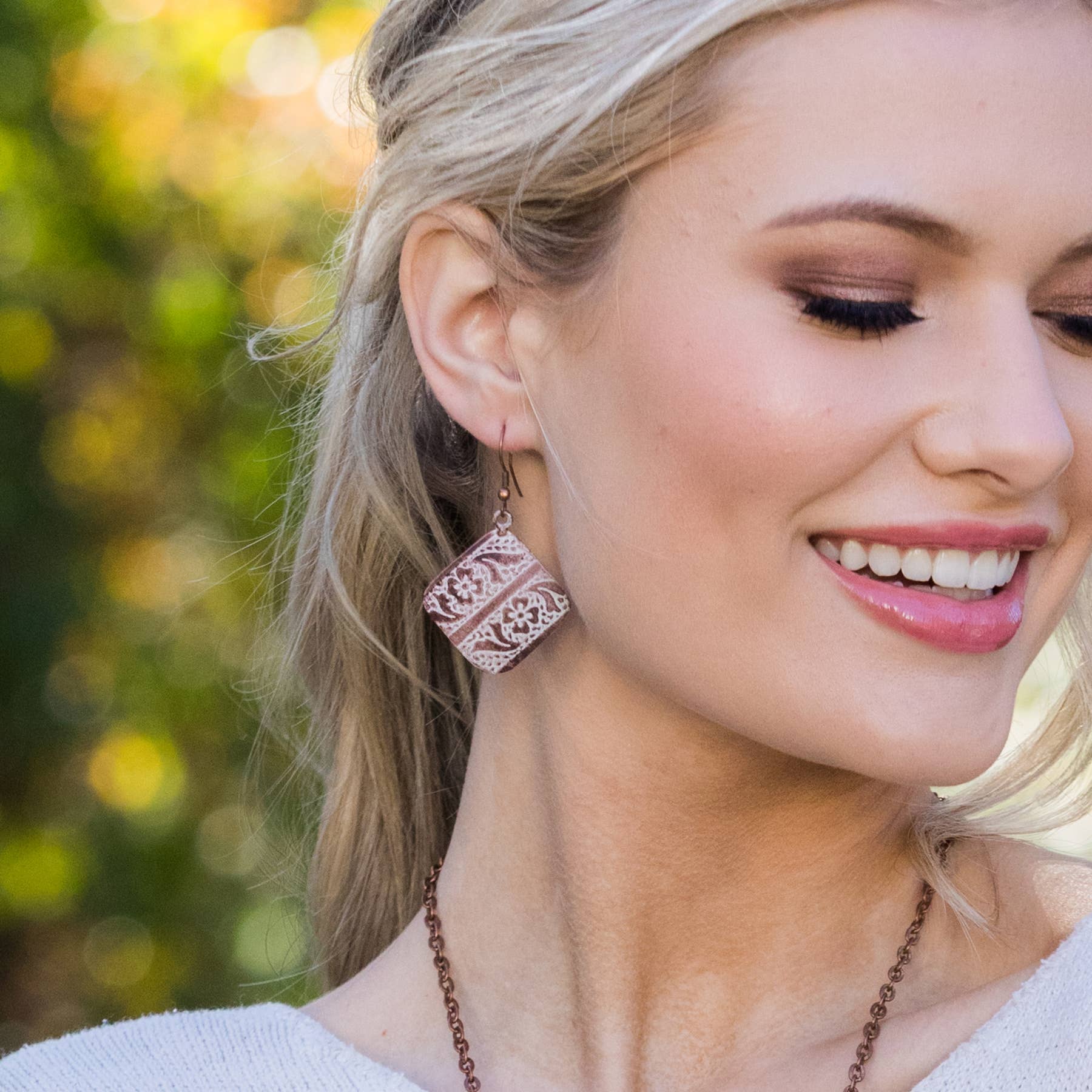 Anju Jewelry - Wholesale Jewelry Set - Copper Patina Bracelet and Earring Prepack with Display14