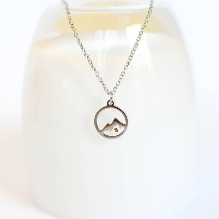 Two and Crew - Faith Based Jewelry & Gifts - Wholesale Pendant/Charm Necklace - Faith Moves Mountains Necklace – Mustard Seed Scripture gift1