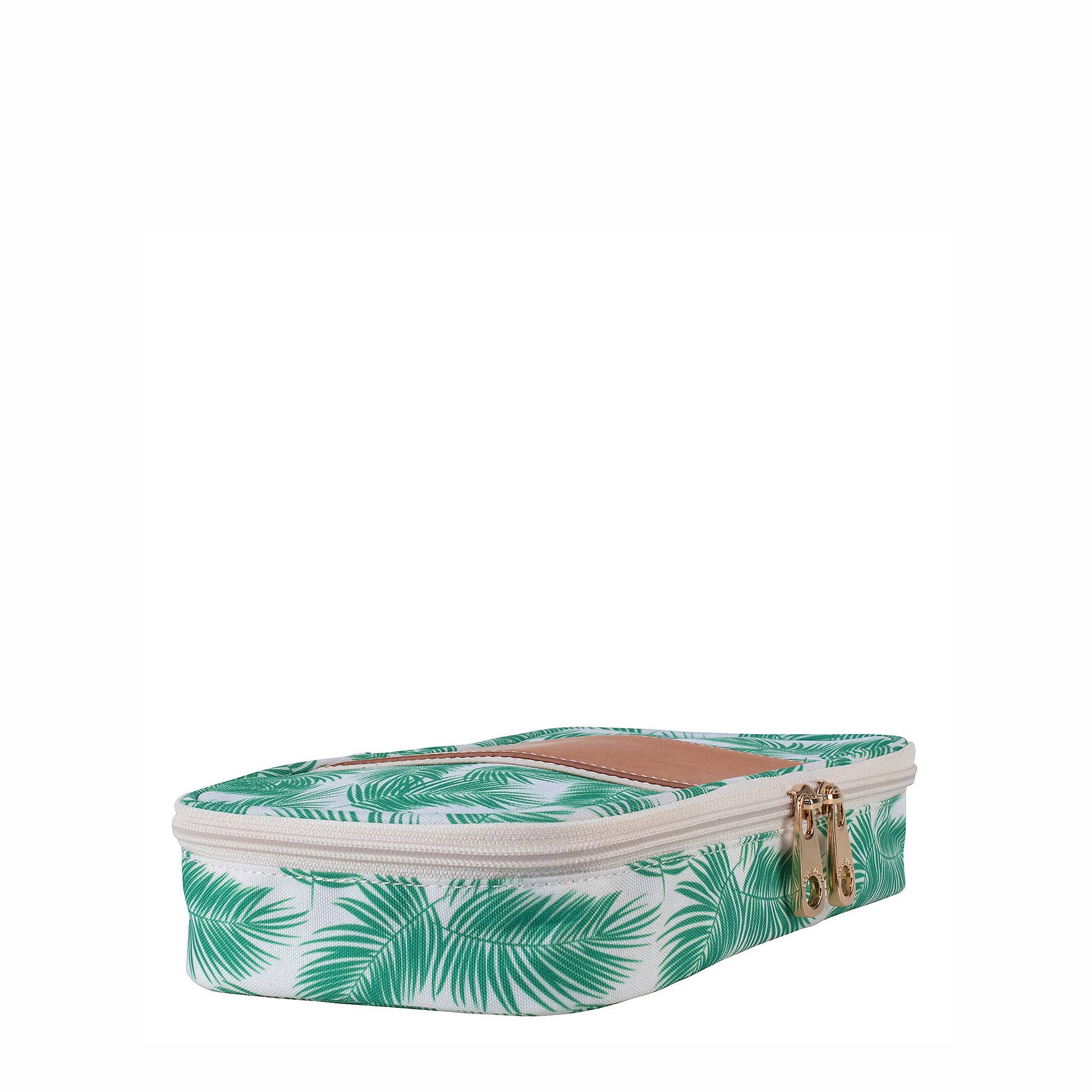 Boulevard - Wholesale Makeup/Cosmetic Bag - "Megan" Nylon and Leather Makeup Case (Personalizable)2