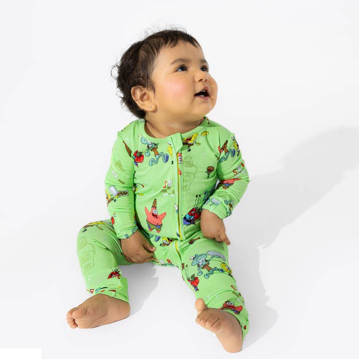 SpongeBob SquarePants: Foodie Bamboo Convertible Footie for wholesale by Bellabu Bear