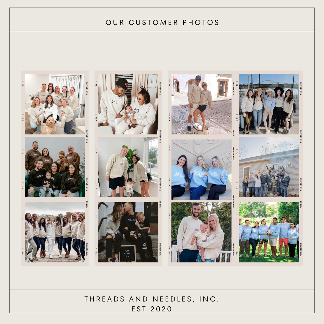 Threads And Needles, INC. - Wholesale Sweatshirt - Unisex - Dog Mom Sweatshirt |  Dog Dad Sweatshirt6