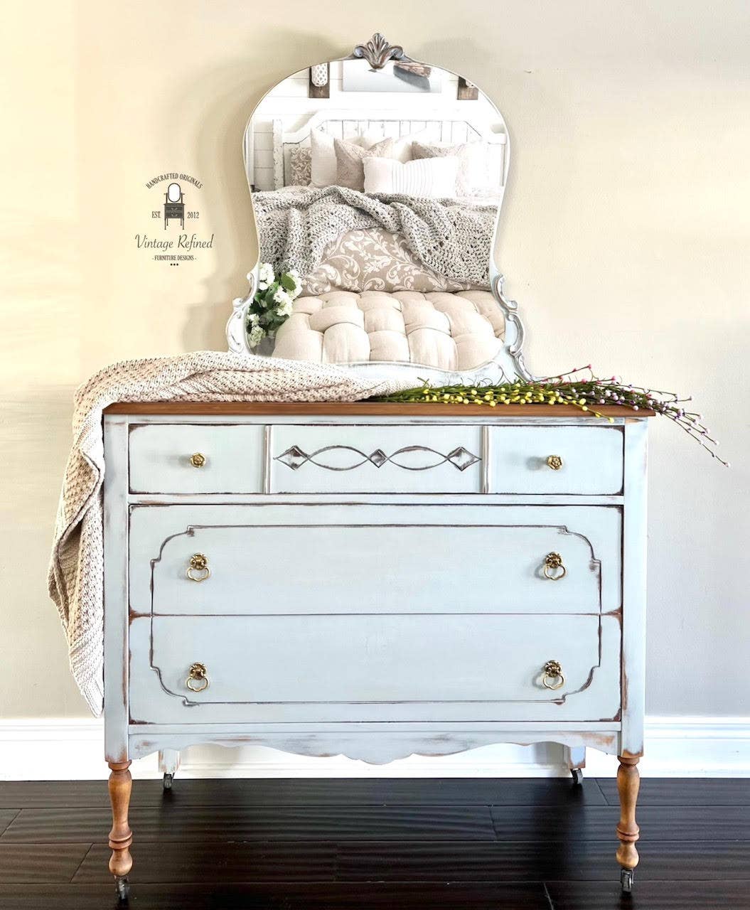 Country Chic Paint - Vente Cire/peinture pour meubles - Peinture à la craie Belle of the Ball-Chalk pour meubles et décoration d'intérieur2