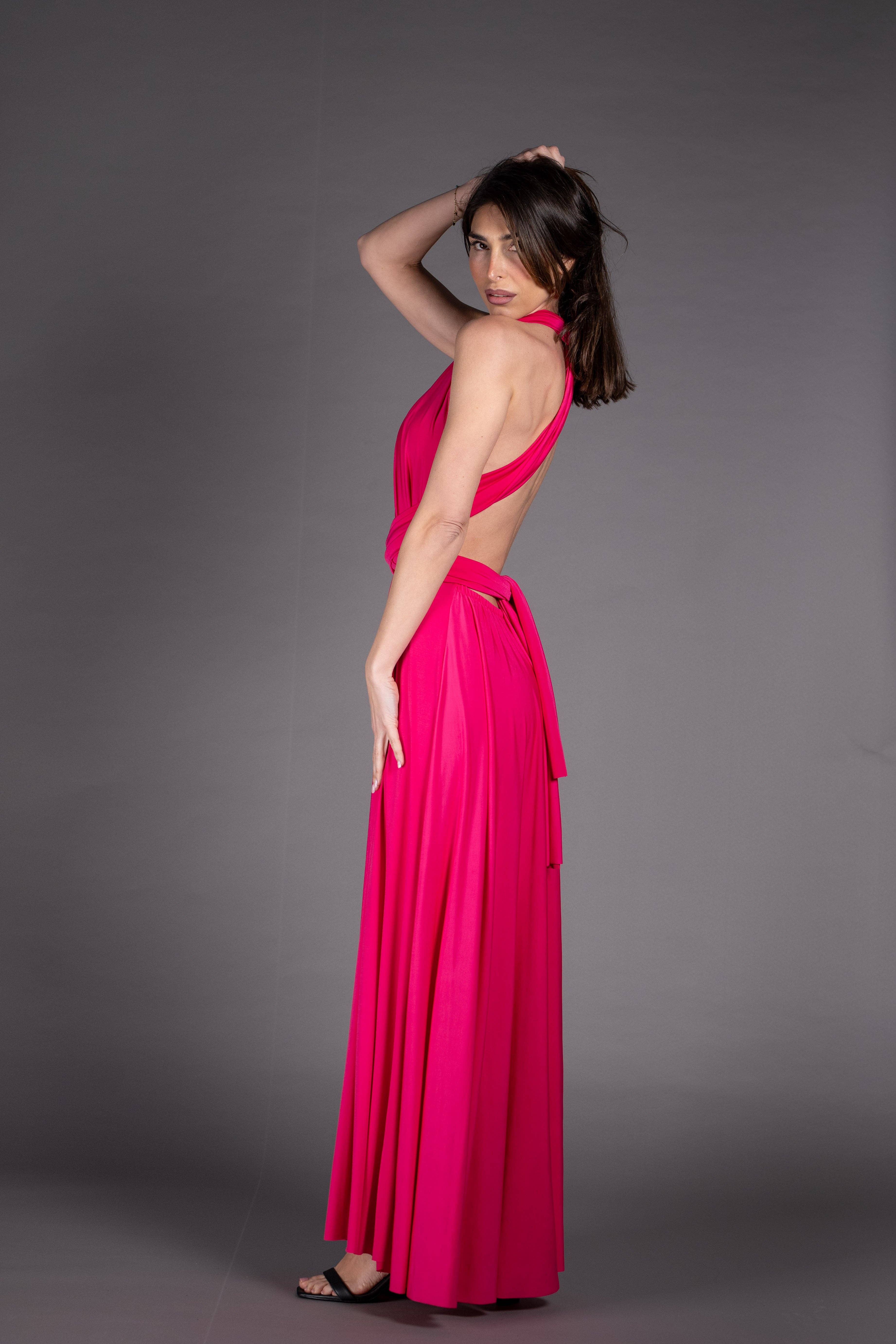 Julie d orleac – Vestido - Mulher por atacado – Vestido multiuso liso0